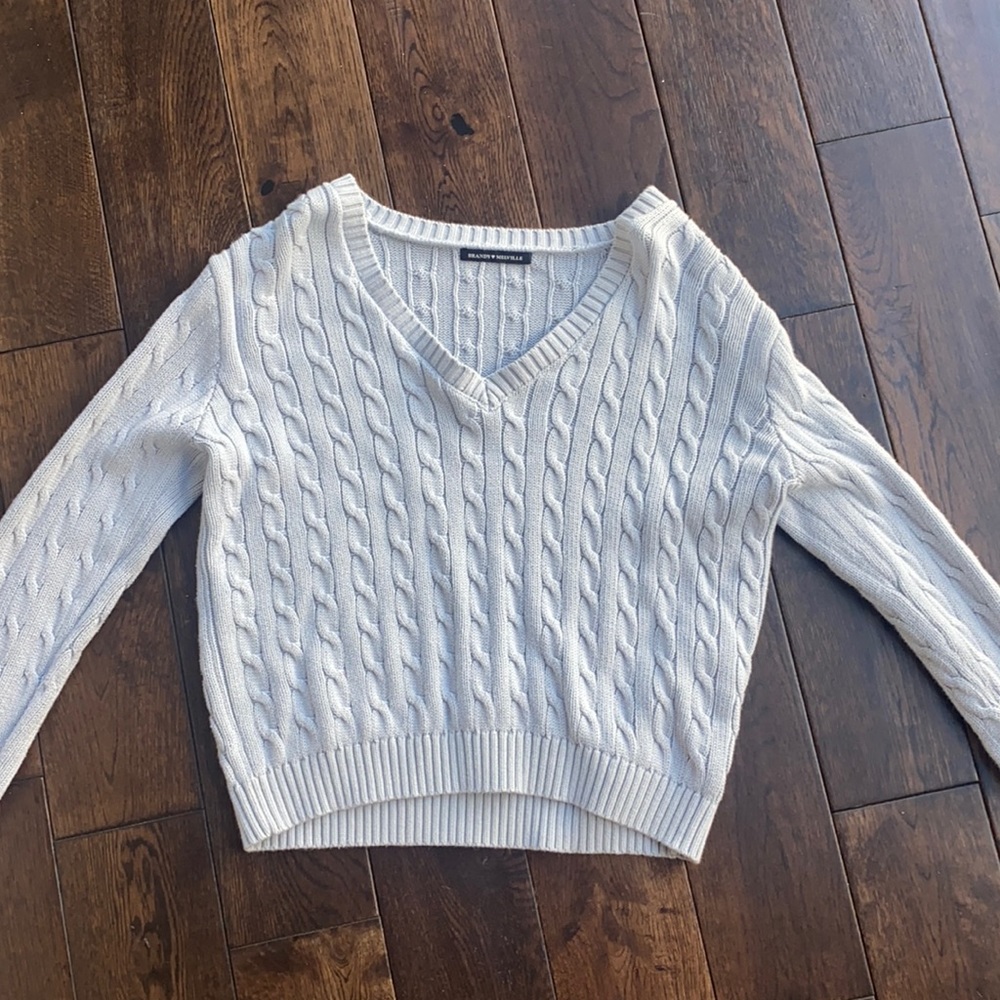 Brandy Melville Cable Knit Sweater
